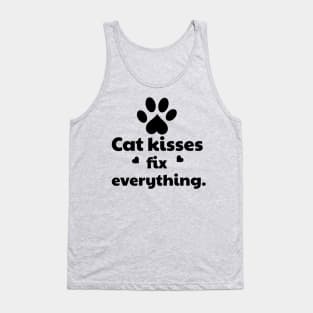 Cat Kisses Fix Everything Tank Top